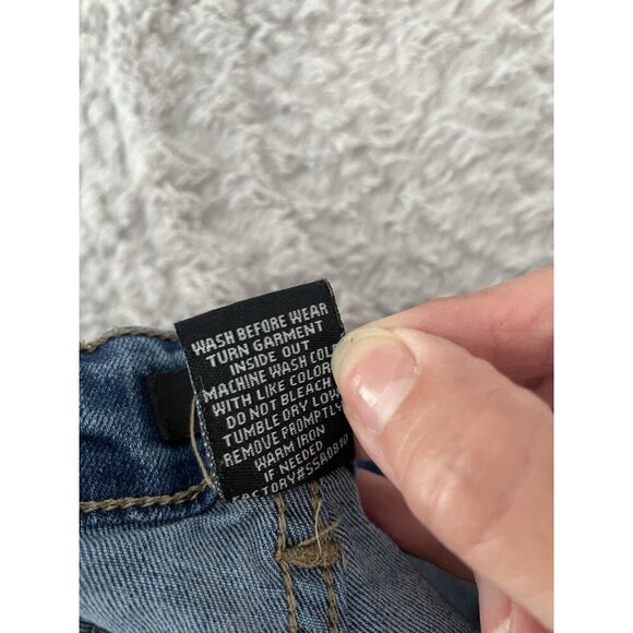 d.jeans Women’s Skinny Jeans Blue Size 6 Mid Rise Stretch Denim - Picture 3 of 6